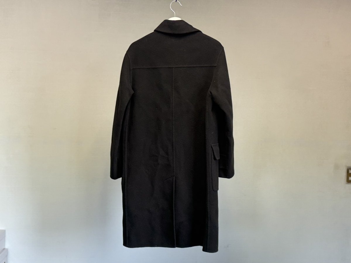 salvatore ferragamo virgin wool long coat サルヴァトーレフェラガモ