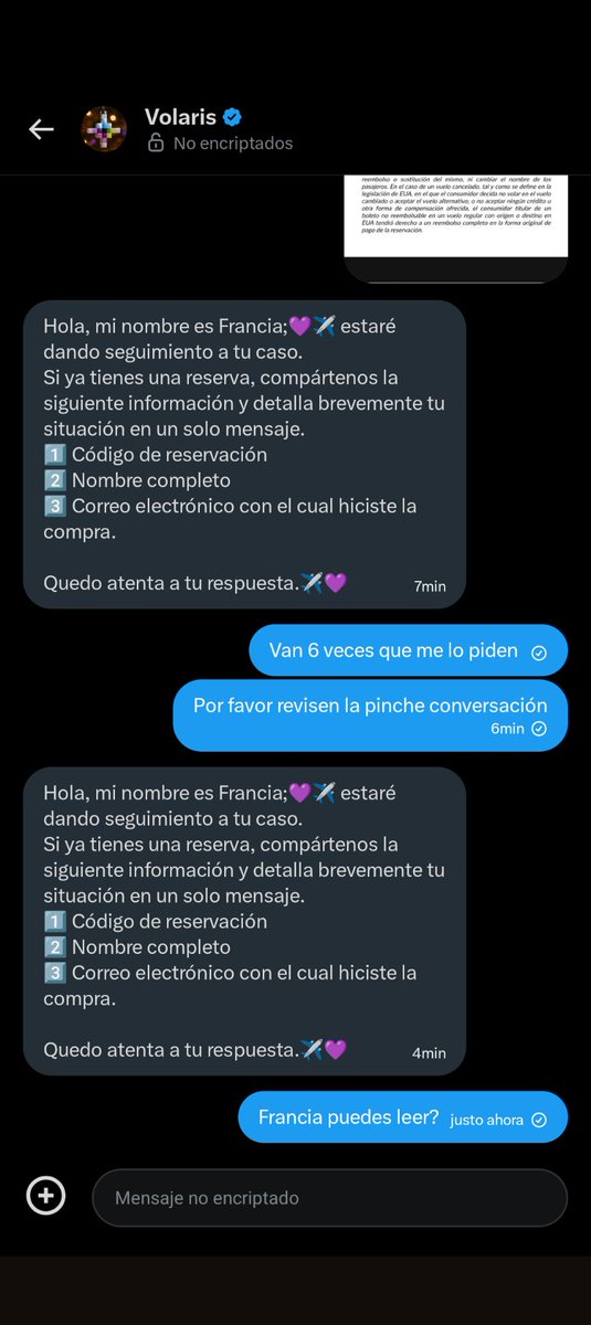JoseChapell's tweet photo. No tienes madre @viajaVolaris jajajajaja https://t.co/qLWOhU43Dr