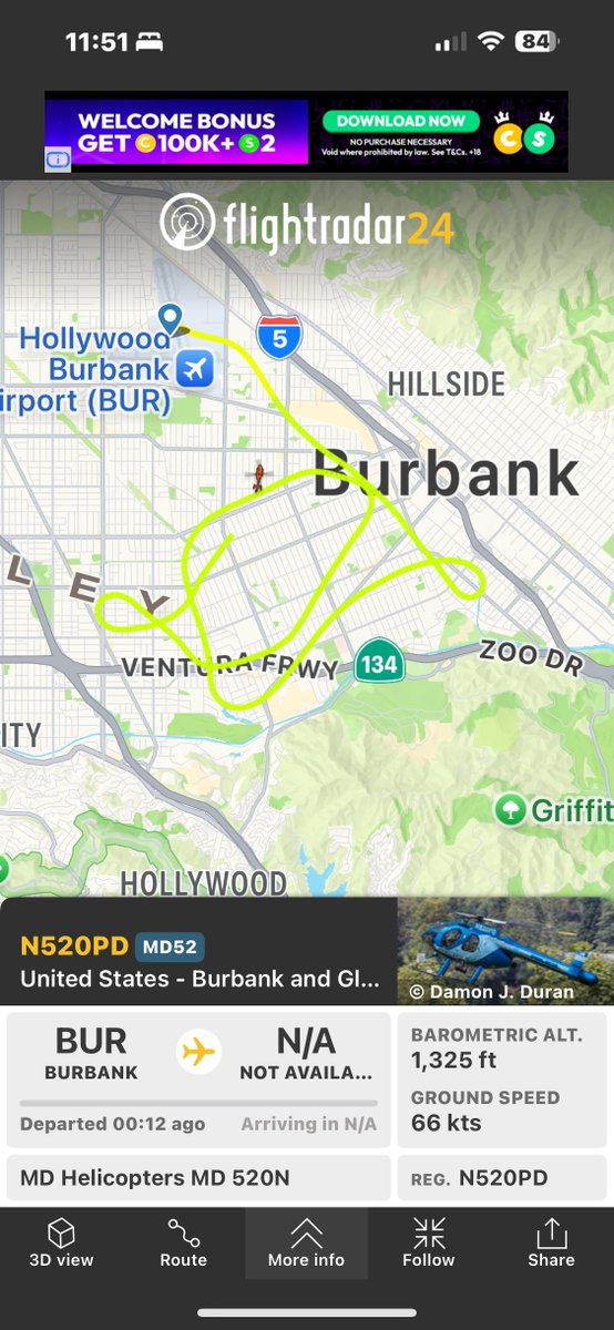 Burbank’s police helicopter costs about $1.42M per year.
1,500 flight hours.
Approximately $949 per hour.
Up to 28,925 gallons of fuel annually.

No public cost-benefit study.
Taxpayers deserve answers.
Why not use drones instead?
