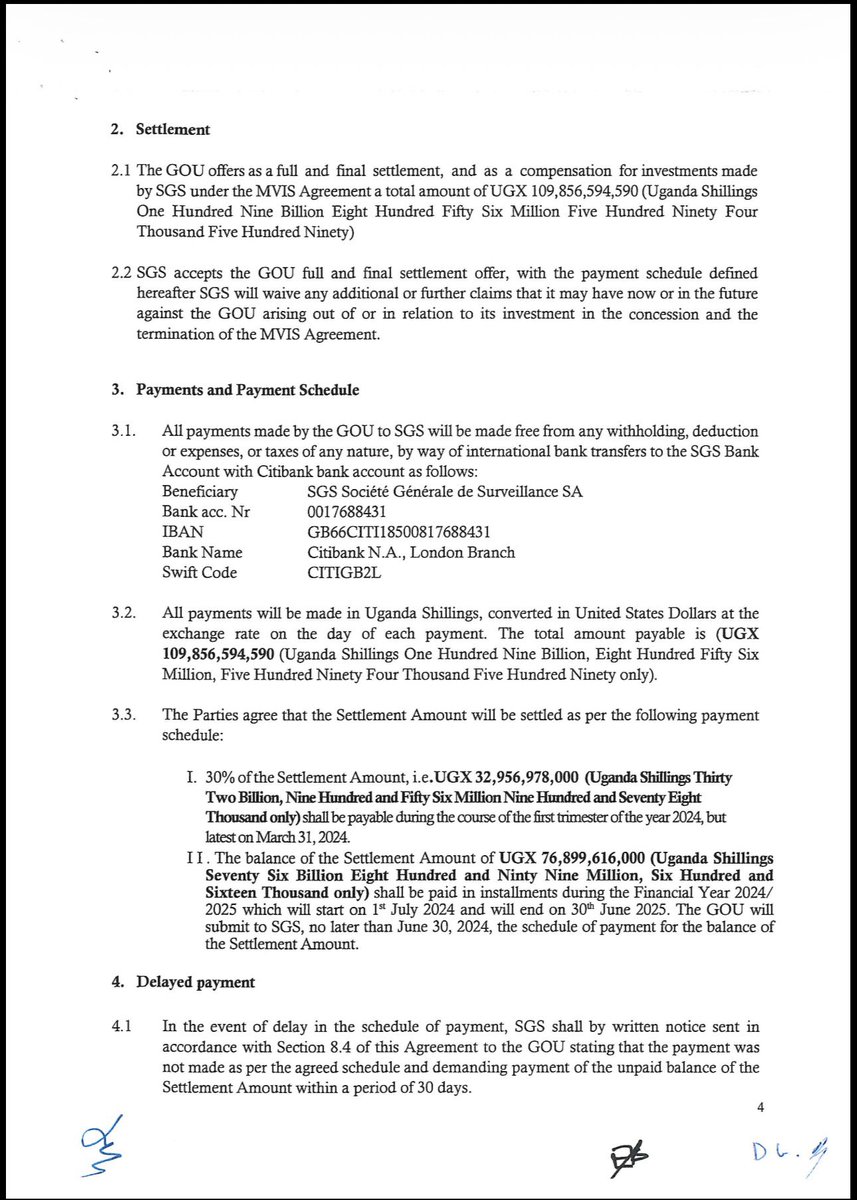 Yesterday, Mr. Katushabe Winstone launched the Road Safety Week at Namanve Vehicle inspection Centre (formerly Namanve SGS vehicle inspection Centre)

Today can we dig deep into what happened to SGS a company that the government paid a compensation of 109 billion UgX?