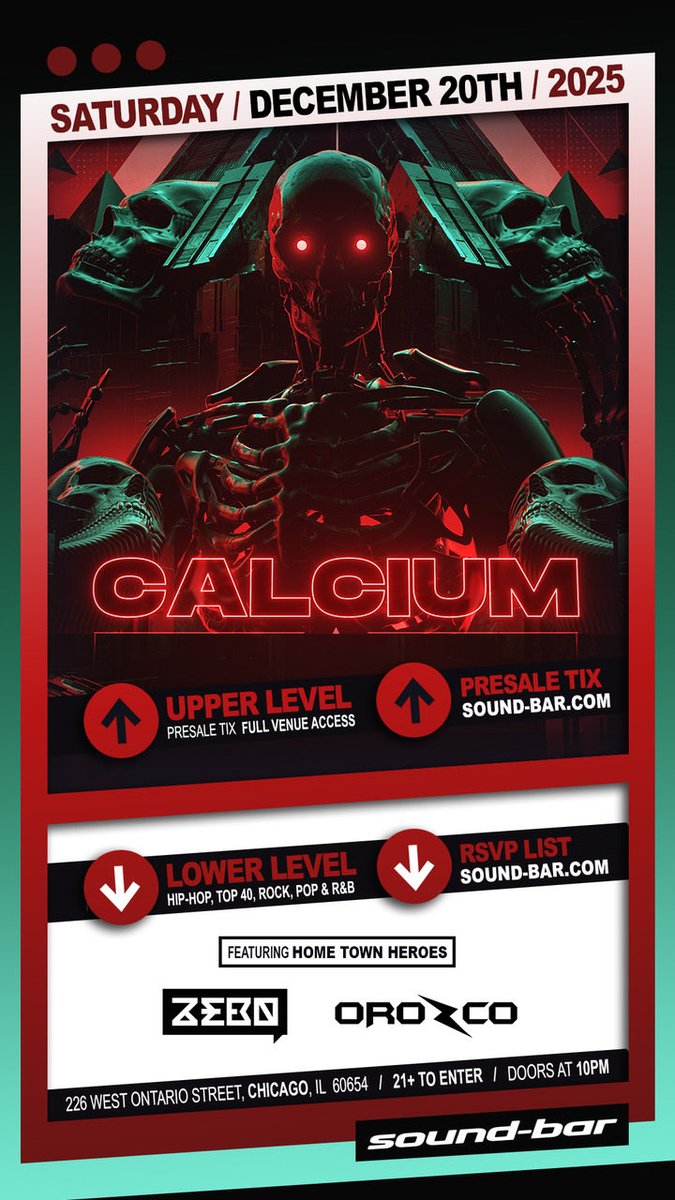 sound_bar's tweet image. THIS WEEKEND at Sound-Bar • Chicago!  Get your tickets now at sound-bar.com

TABLE RESERVATION available!  For pricing email reserve@sound-bar.com