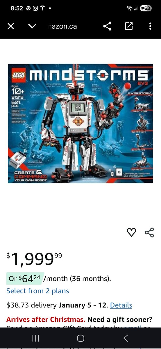 Puika šito sagribēja. Pats gan piebilda nepirkt jaunu. Tikko saņēmu no ebay par $90. Visu saliku smuki pa kastītēm. Neviena detaļa netrūkt. Vecăki, esiet gudri. Kaste ar kā jauna.