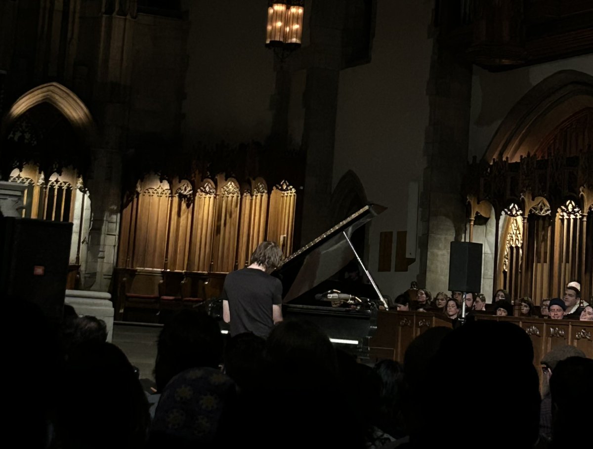 We should all see a Cameron Winter chapel concert once in our lives