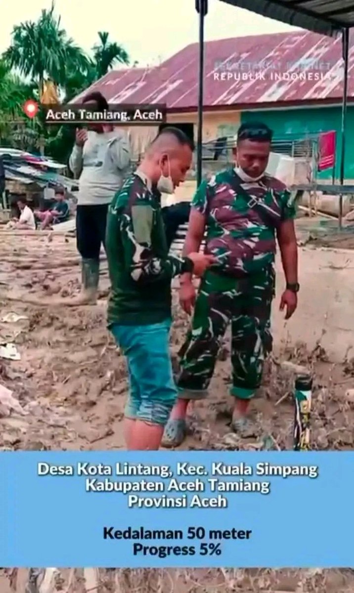 wa_jubi's tweet photo. Pemerintahan Prabowo bersama TNI Mobilisasi semua sarana untuk suplay kebutuhan pangan dan air bersih di lokasi Bencana.
#PrabowoBersamaRakyat
#MenteriDesaPeduliBencana
#PemerintahDanTNITanggapBencana
#PendampingDesaBantuSumatera

@prabowo
@YandriSusanto
@ArizaPatria https://t.co/xCpo1tx9US