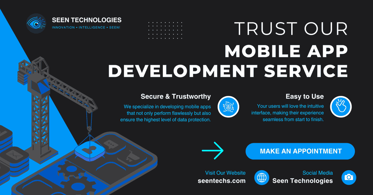 seentechs's tweet photo. Engage your users on the go! Seen Technologies develops mobile apps that are intuitive, efficient, and growth-focused. #MobileAppDevelopment #TechSolutions #AppDesign https://t.co/jKI7cWbH5Z