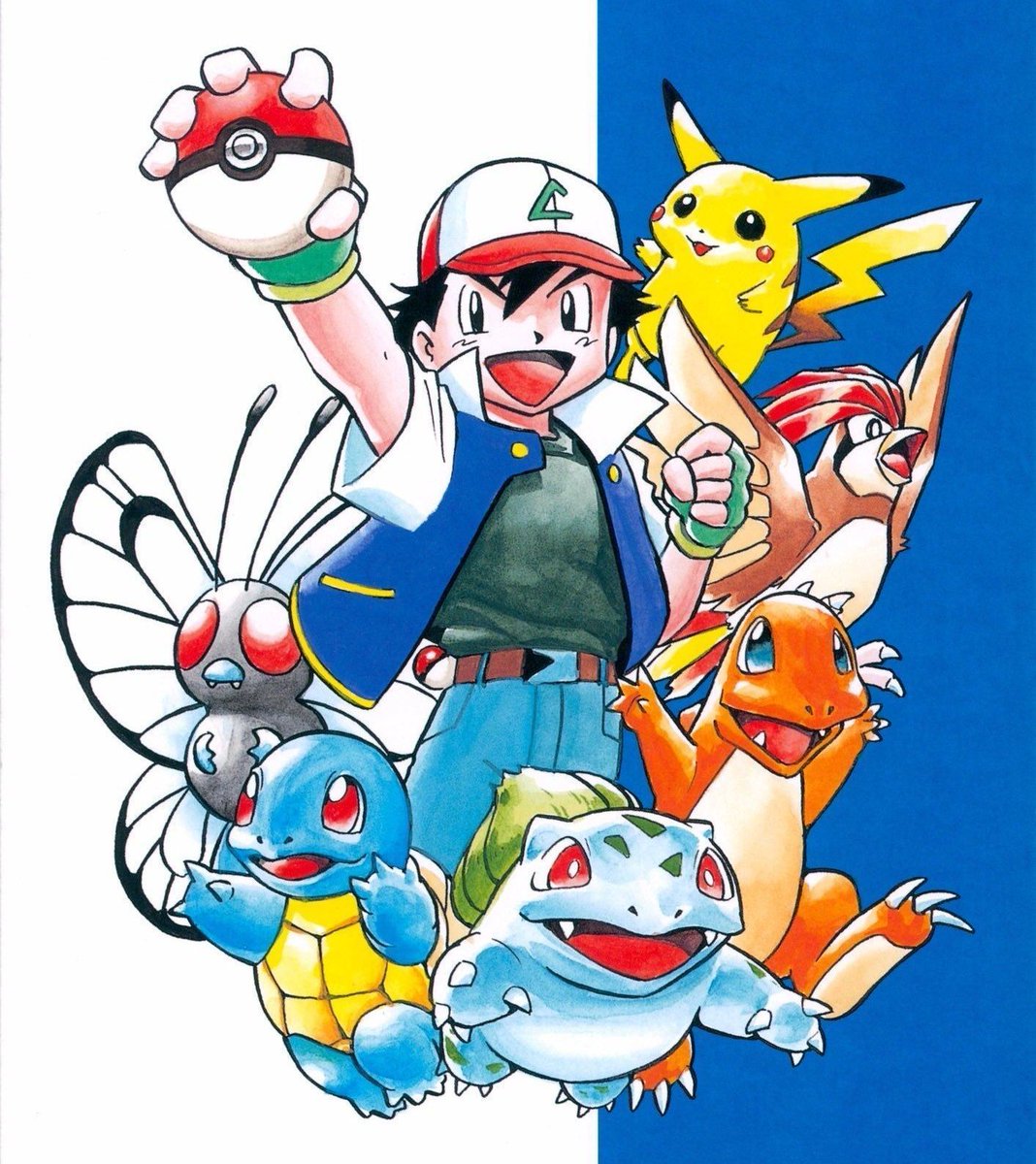Pokémon artwork by Kazunori Aihara