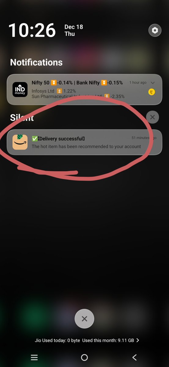 Why amazon send fake notification with title "delevery successful" , is this clickbait ? <a href="/amazonIN/">Amazon India</a> <a href="/amaz/">Amaz</a>