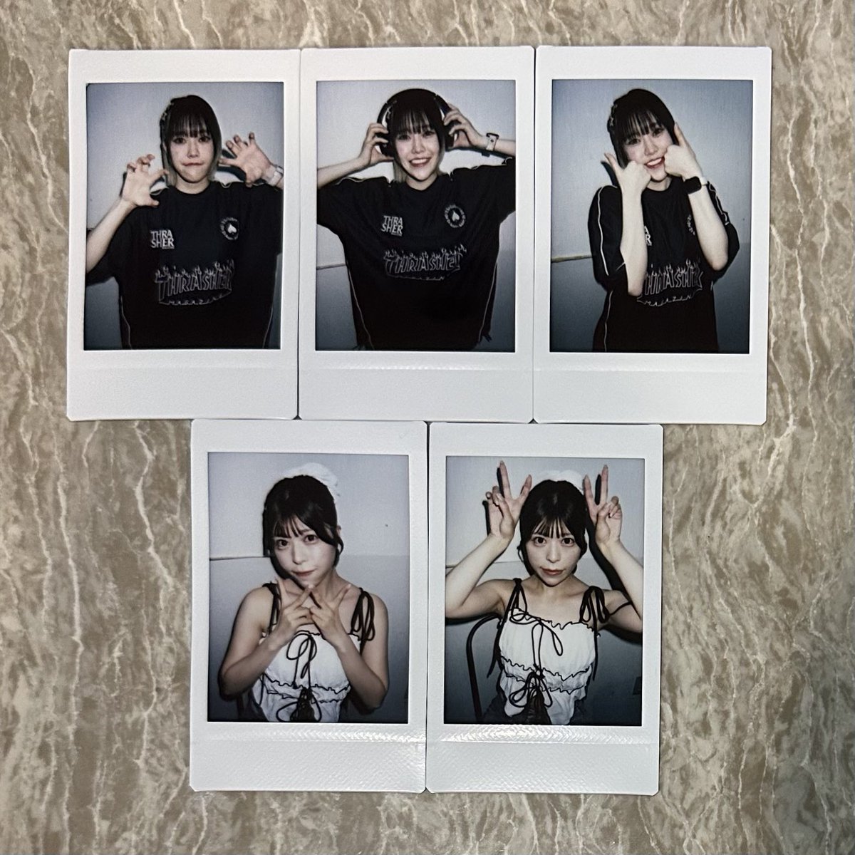 ちっぴがおこぷれに復活して初めて買ったチェキ！ そしてサイン当たら