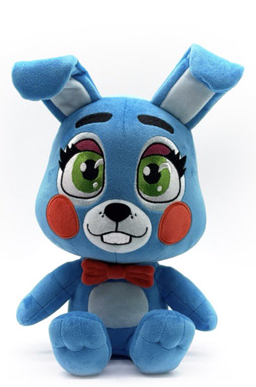The toy chica and toy Bonnie plushies are so cute oml I need them so bad (Santatooz please)