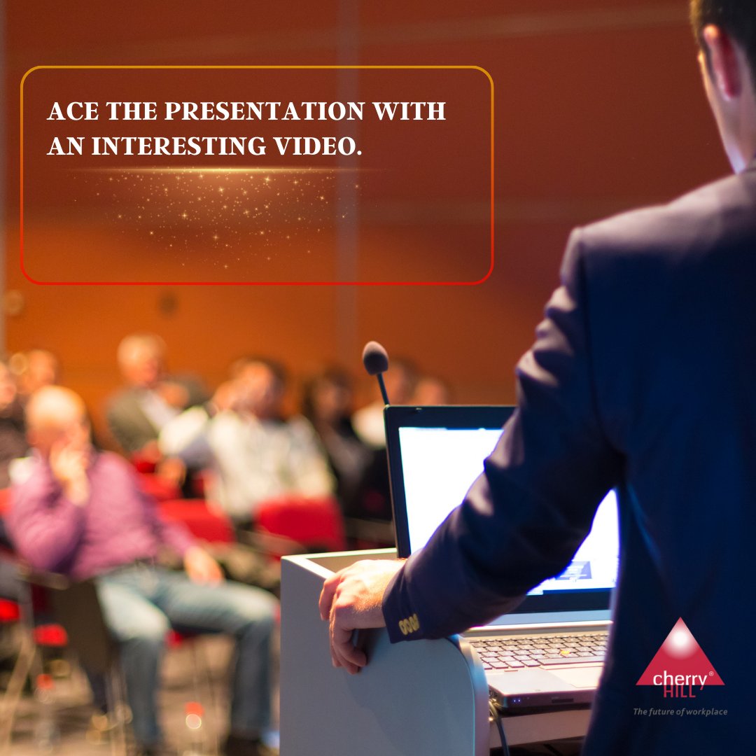 CherryHillDelhi's tweet photo. Gone are the days when presentations had to follow rigid #SetGuidelines.
If you truly want to leave a lasting impression, embrace the power of the #VideoFormat.
The #AudioVisual medium creates stronger engagement and impact — something that simply can’t be ignored. https://t.co/HihM0MFZ10