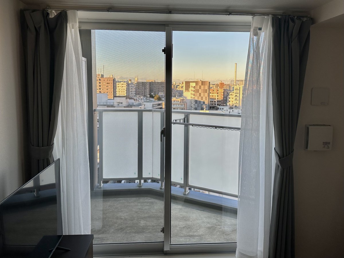 しばらく東京に住みます