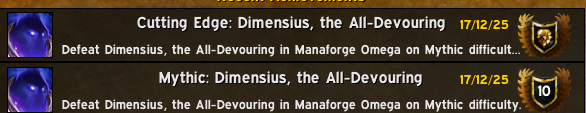 invnce_'s tweet photo. Mythic Dimensius down <3 proud of the gang #warcraft #WoW #gaming https://t.co/HRSktxVCOG