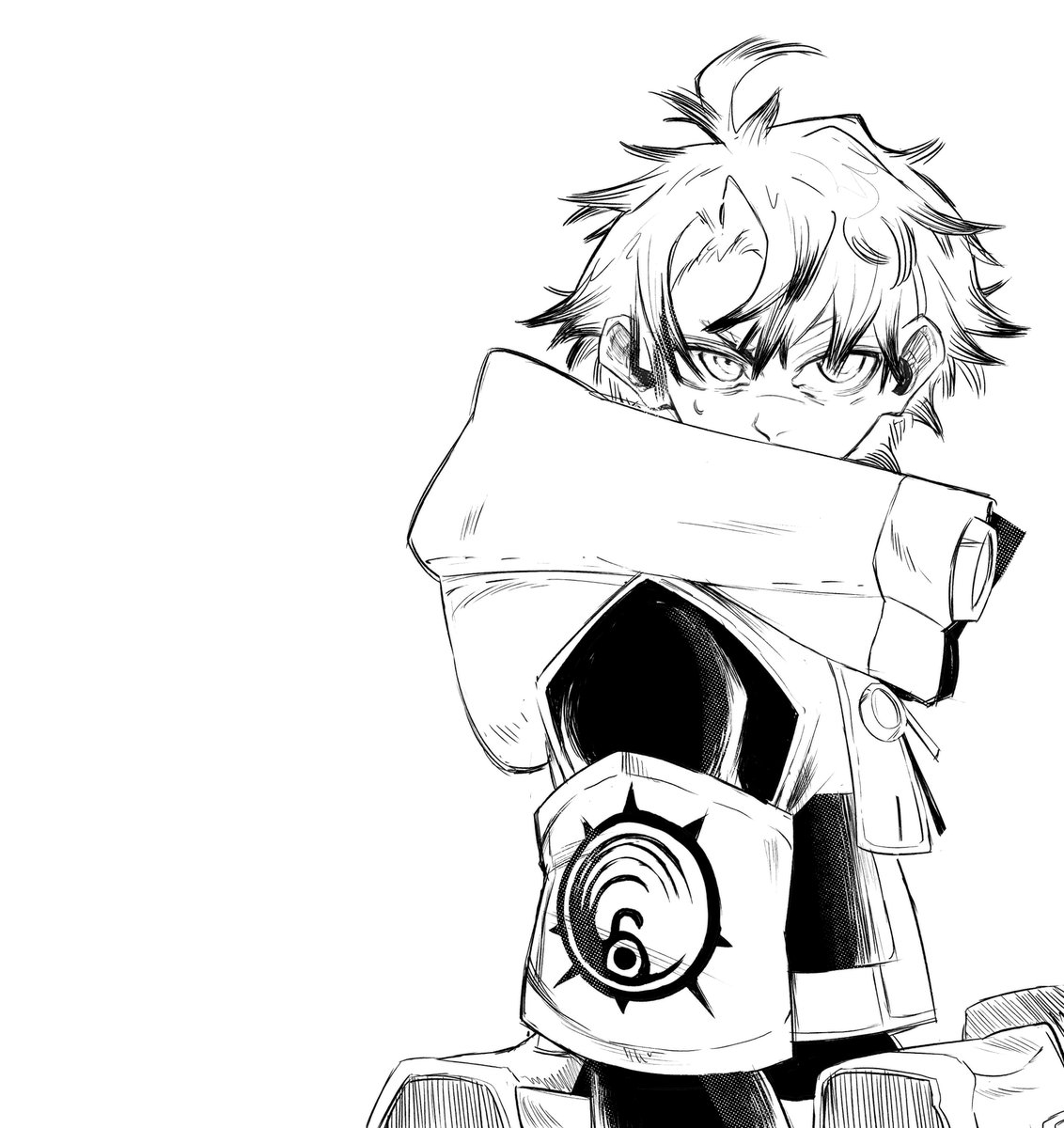 style study of my goat #RUDO from #GACHIAKUTA #ガチアクタ