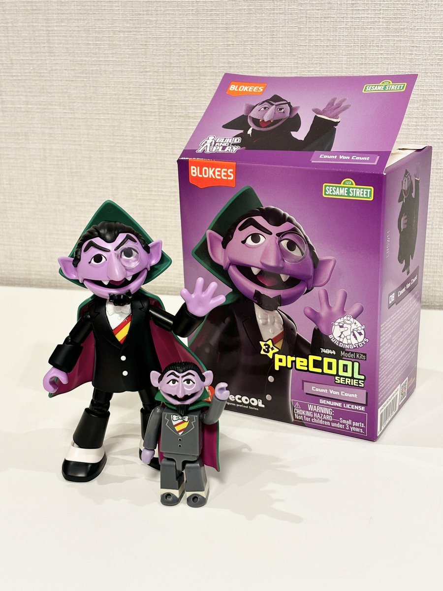 Chesta212's tweet photo. カウント伯爵の可動フィギュア届いた💜 https://t.co/P23jnBlZsb