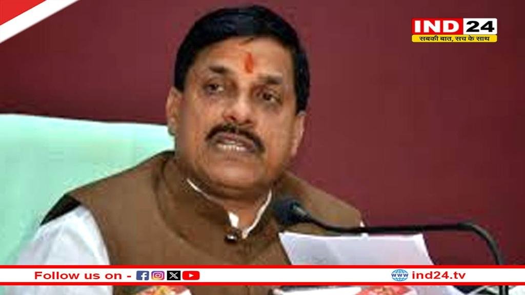 IND24MEDIA's tweet image. CM डॉ. मोहन यादव PHQ में DG-IG कॉन्फ्रेंस में होंगे शामिल, कानून-व्यवस्था पर होगी अहम चर्चा

ind24.tv/news/cm_mohan_…

#CMMohanYadav #DGIGConference #PHQ #MPPolice #MadhyaPradesh #LawAndOrder #BreakingNews #ind24