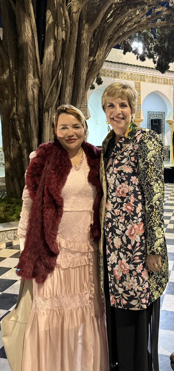 It’s always a delight to discuss Algerian culture and cuisine with Sherazade Laoudedj.  #Algiers ❤️🇩🇿