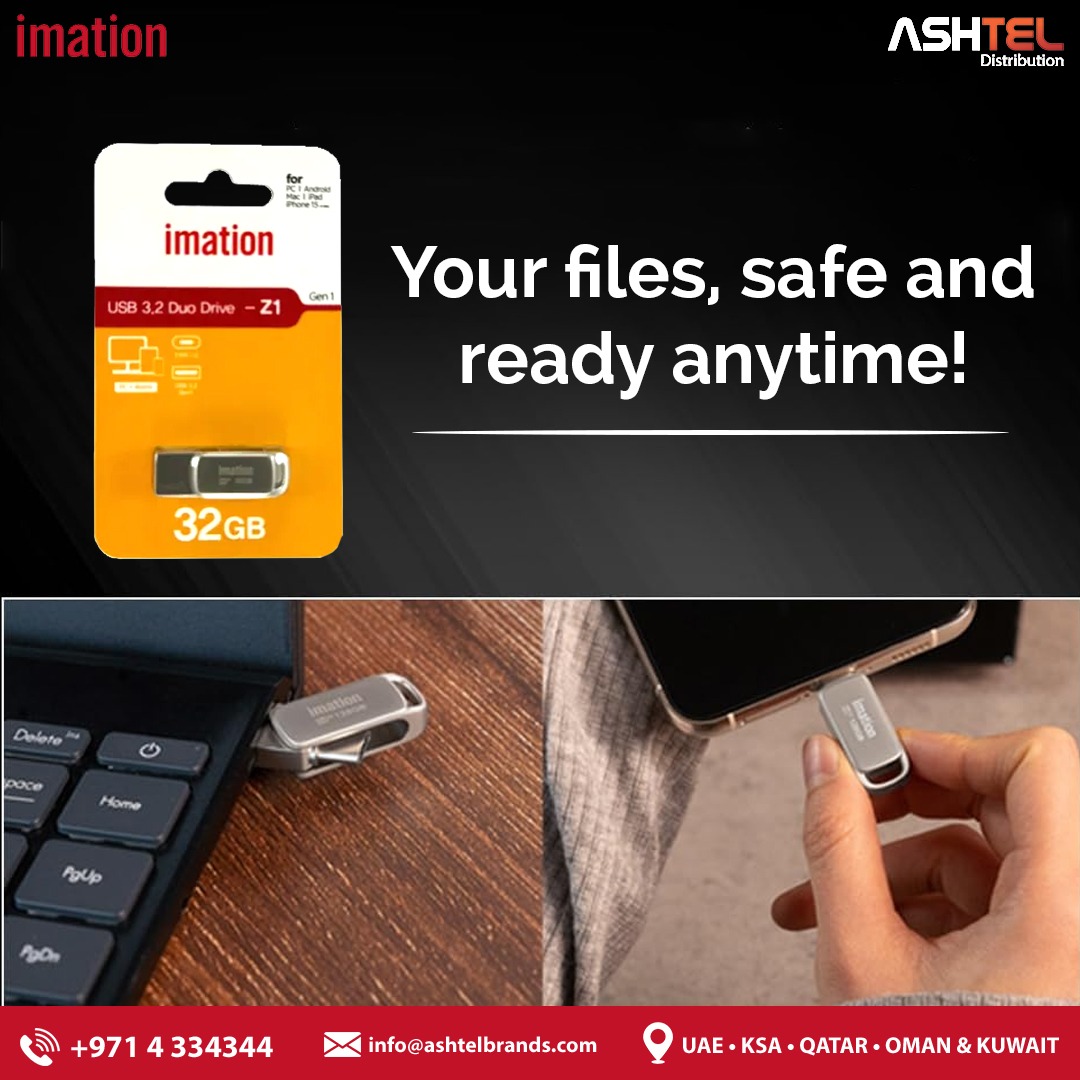 Ashtel_Brands's tweet photo. With Imation USB Flash drives, enjoy dependable storage and effortless portability. Perfect for students, professionals, and anyone needing secure, high-speed access to their data.
#Imation #USBFlashDrive #PortableTech #DataSecurity #QuickTransfer #ReliableStorage #DigitalStorage https://t.co/uHn6iGy86p