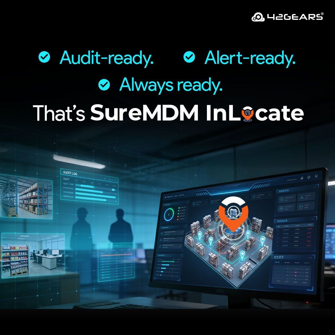 42gears's tweet image. IT logs in. InLocate is already working.
Unusual movement flagged, lost devices recovered, audits ready with full location history.
That’s smarter IT with SureMDM InLocate.
👉 42gears.com/solutions/capa…

#SureMDM #InLocate #ITOperations #EnterpriseIT #42Gears