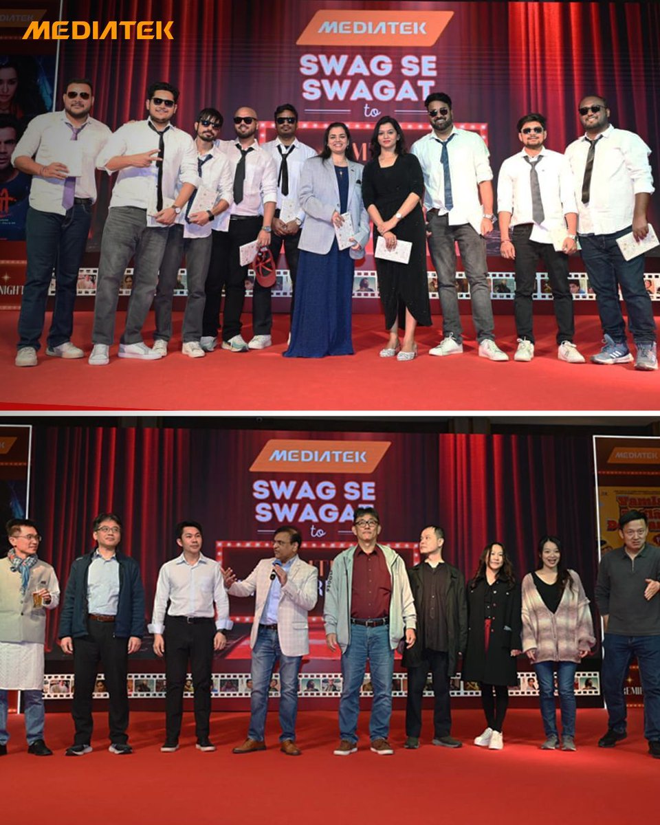MediaTekIndia's tweet image. Closing 2025 with celebration and togetherness.
The MediaTek Noida team came together for a vibrant Bollywood-themed year-end party, with colleagues, families, and guests from our headquarters in Taiwan.

#MediaTek #YearEndCelebration
