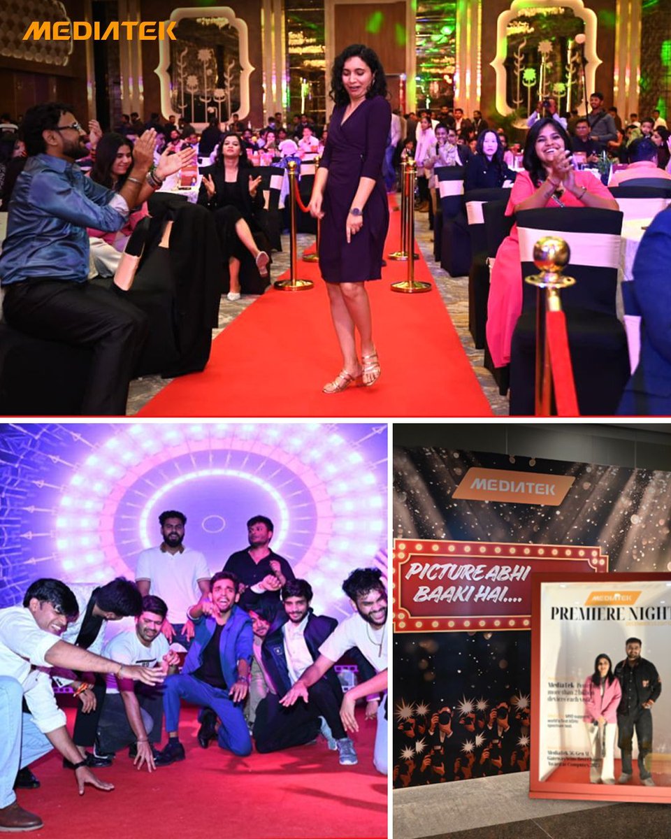 MediaTekIndia's tweet image. Closing 2025 with celebration and togetherness.
The MediaTek Noida team came together for a vibrant Bollywood-themed year-end party, with colleagues, families, and guests from our headquarters in Taiwan.

#MediaTek #YearEndCelebration
