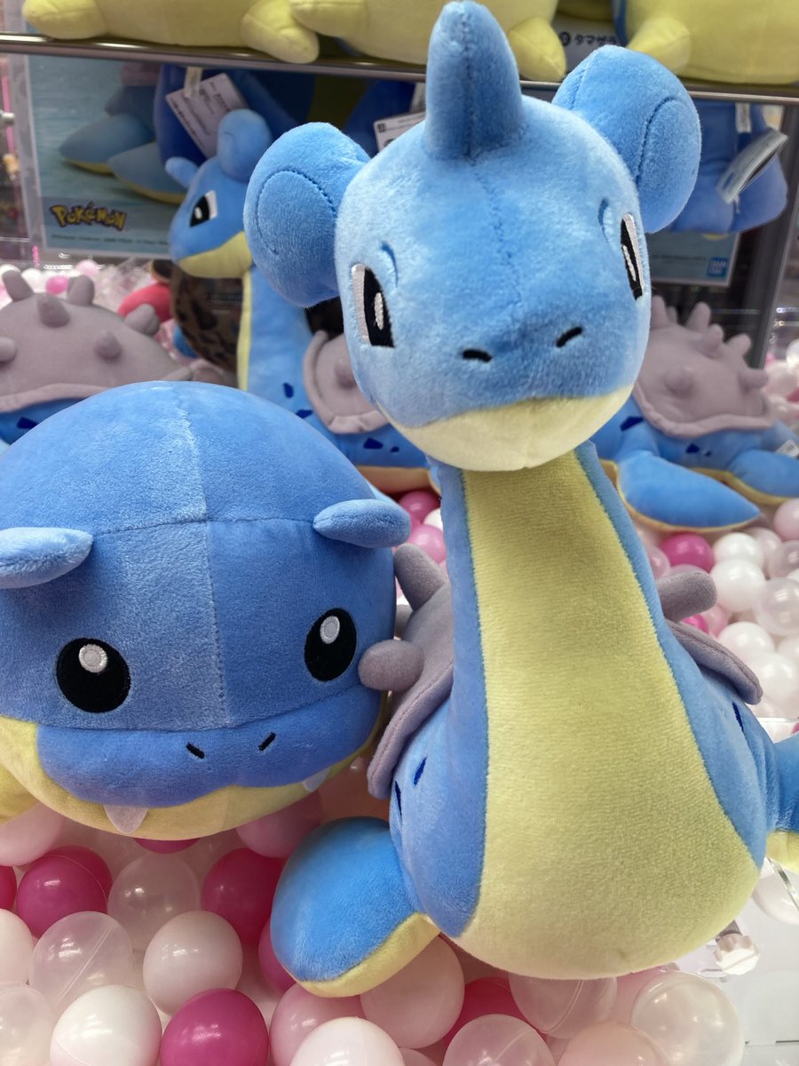 本日入荷】ポケットモンスター もふぐっとぬいぐるみ～ラプラス