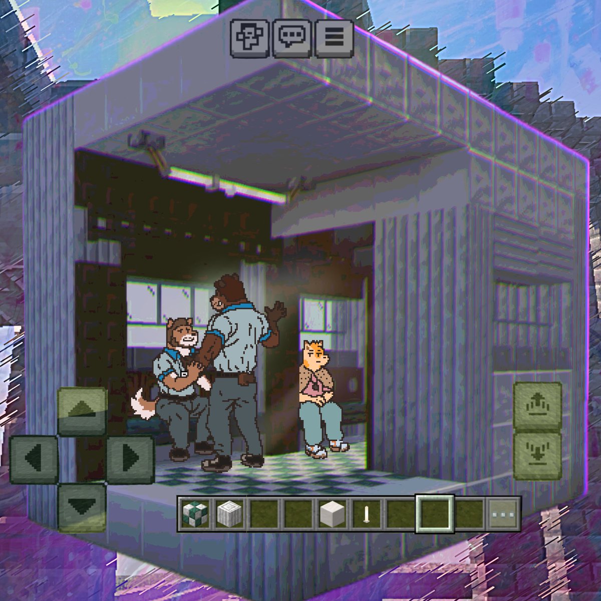 งานศิลปจาก Minecraft
#furry