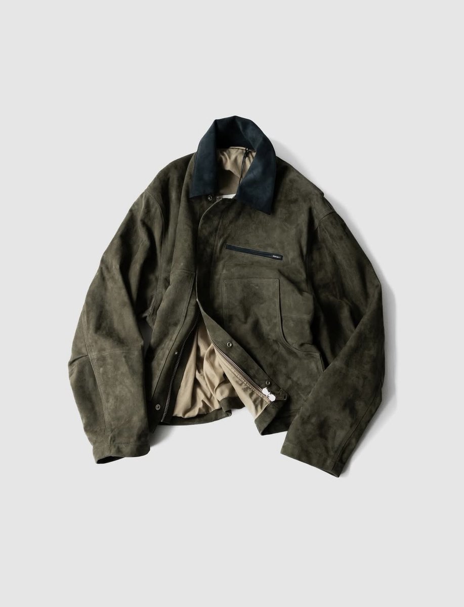 YOKEこっちもやっばやばのやばやんけ！ ゴートスエードの質感とこの色