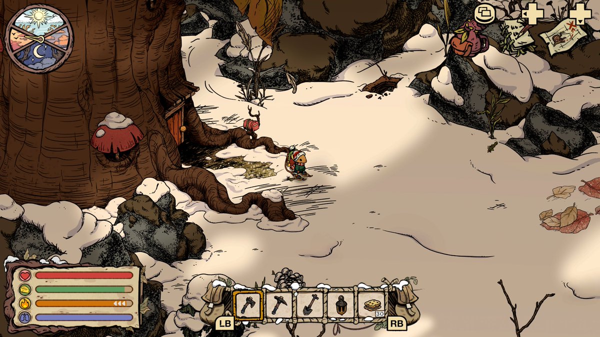 Winter Burrowのアップデートで地図が来た〜✨🗺️✨
森とかの名前も載ってる🌲
ホリデークッキーとかの追加レシピはまだ見つけてない🍪
新しい服や家具も22個追加✨
収納が倍に❣️🫐の過剰供給の修正😆ﾁｮｯﾄｻﾞﾝﾈﾝ
アプデありがとうございます❄️🧶🥧🐀🎒🎄❄️
#WinterBurrow