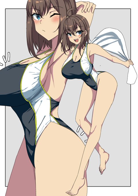 #くそ寒いので水着を貼る