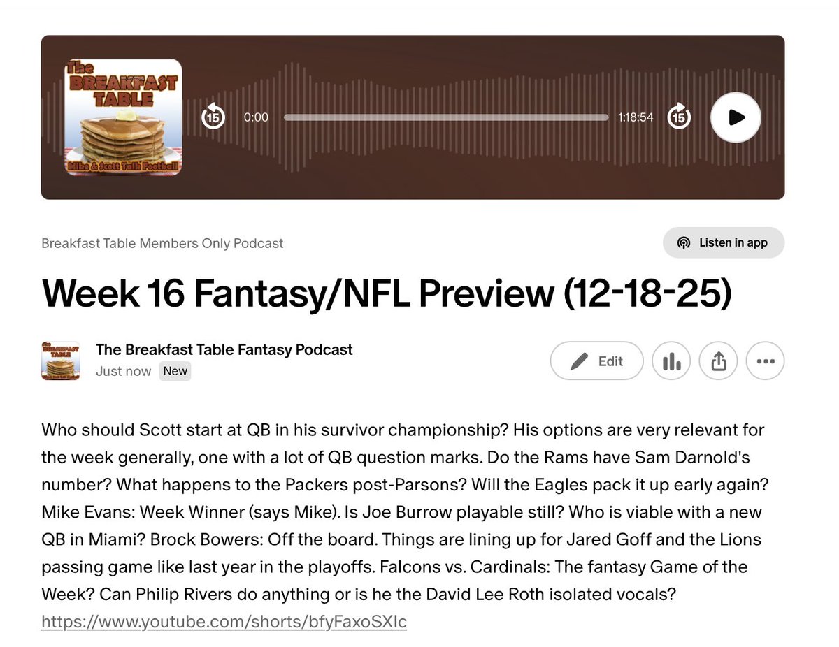 BreakfastTablePod tweet media