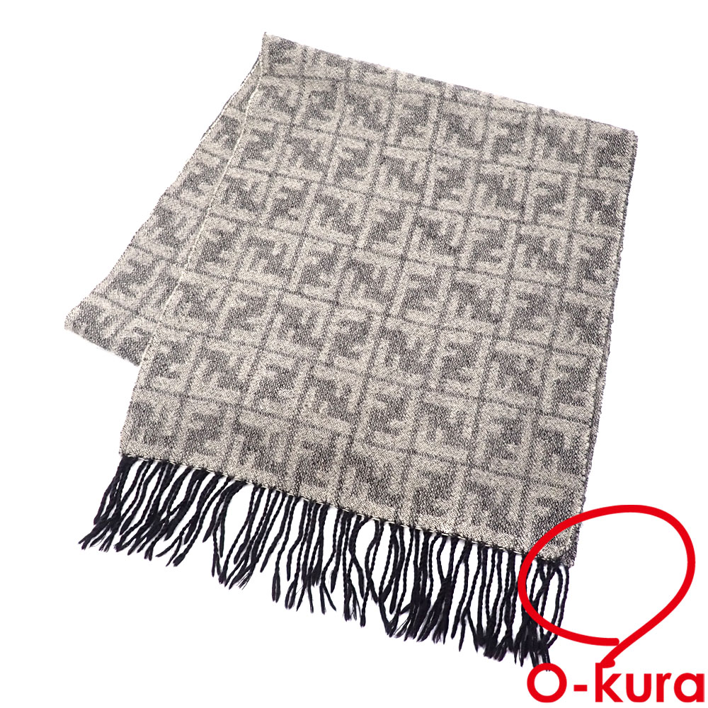 FENDI フェンディ マフラー ズッカ柄 ウールマフラー フェンディ（FENDI） ズッカ柄 ウール マフラー 販売中です☺️ シック