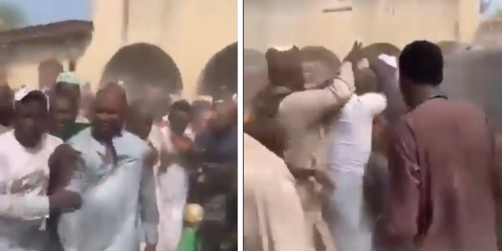 bunadyofficial's tweet photo. VIDEO: ‘Bamayi’ – Over “Poor Performance” Angry Mob Attack, Beat Up ‘House Of Representatives’ Member In Zamfara - FULL DETAILS https://t.co/OHAOo0KoRZ
