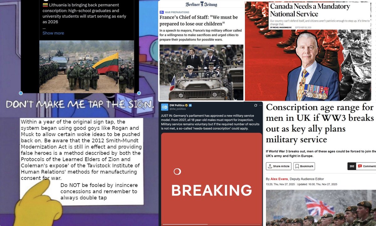 International media is pushing the idea of WWIII. Interesting psy-op. If they want to ready you for something, it's easiest to seed the idea over the timespan of a few years rather than drop it unilaterally in the space of a week. WWIII is built into the system now.