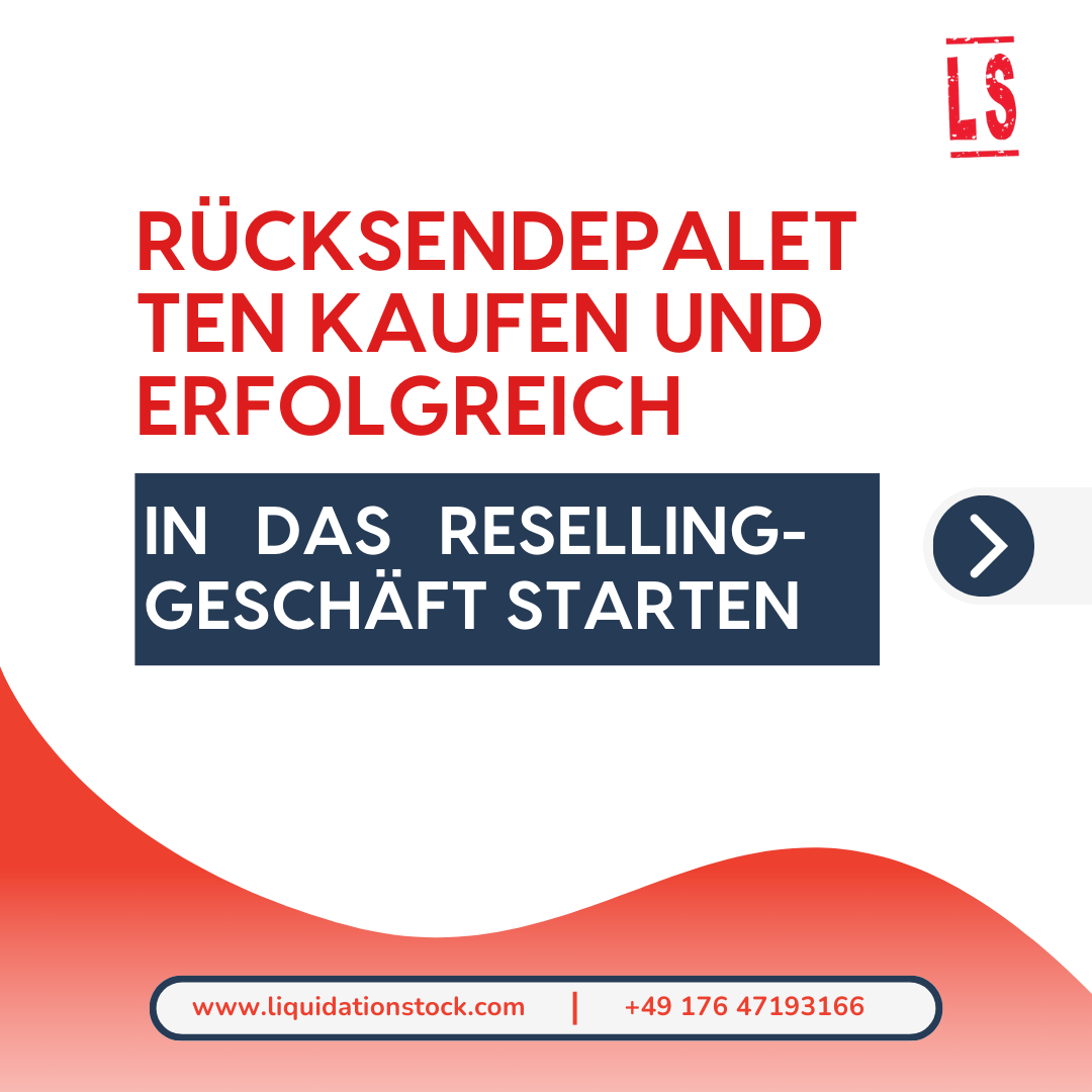 LStock_de's tweet photo. Kaufen Sie Retourenpaletten und starten Sie Ihr Wiederverkaufsgeschäft erfolgreich.
.
.
Jetzt hier klicken, um den vollständigen Leitfaden zu lesen:
[https://t.co/zJYKaHSMBm]

#Retourenverkauf #GroßhandelDE #ResellerDE #OnlineWiederverkauf #HandelBusiness https://t.co/mIEssHCtMJ