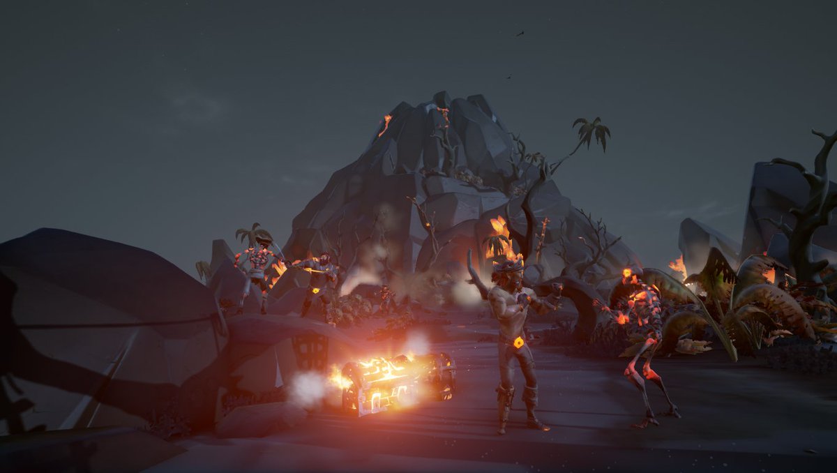 Krymo2910's tweet photo. Theme: The Devil's Roar
#SoTShot 
@SeaOfThieves 
#SeaOfThieves https://t.co/VLHYk0TCzB