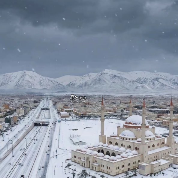 شوف حايلنا عروس المملكة ، وام الجمال
ثلجها طرحة زفاف ، وشمسها قْلادة ذهب

والطيور تْسمّي ، وتقرا   ( تراتيل الكمال )
فارقة : ناس ،وتضاريس ، وتواريخ ، ونسب