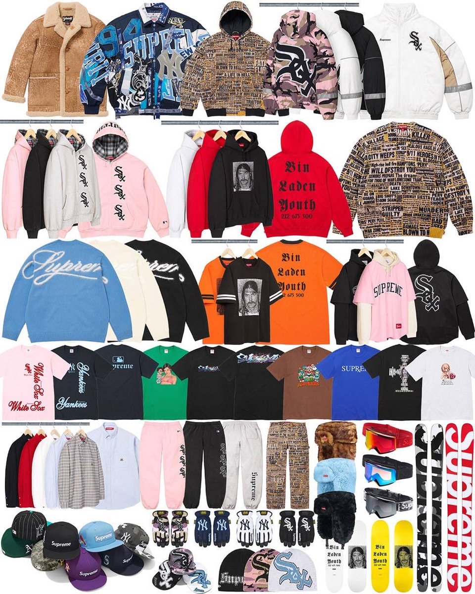 全商品一覧・国内定価】Supreme 25FW Week17 が国内12月20日（土）より