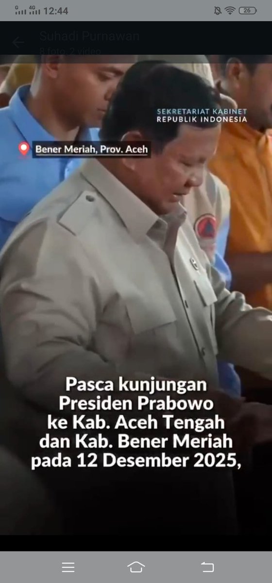 707Hasri's tweet photo. Pemerintahan Prabowo bersama TNI Mobilisasi semua sarana untuk suplay kebutuhan pangan dan air bersih di lokasi Bencana.
#PrabowoBersamaRakyat
#MenteriDesaPeduliBencana
#PemerintahDanTNITanggapBencana
#PendampingDesaBantuSumatera
@prabowo
@YandriSusanto
@ArizaPatria https://t.co/rwqJoFqOjZ