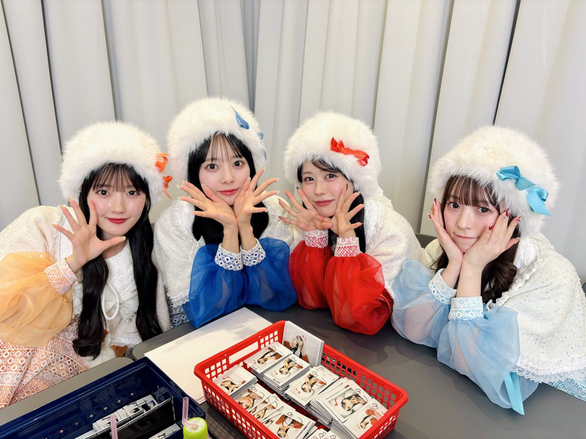 ラスト1点きゅーすと　増田彩乃川本笑瑠佐野愛花梅田みゆまとめ買いセットバラ売り可 ✨オンライン特典会 後半組配信中✨ 12/18(木)11:00~ 『第17回