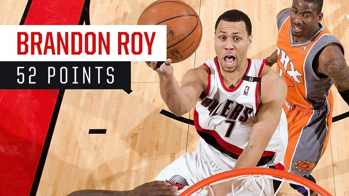 extrastats's tweet image. Brandon Roy on this date in 2008:

52 PTS (career-high)
5 REB
6 AST
14-27 FG
5-7 3P
19-21 FT

Legendary performance.
