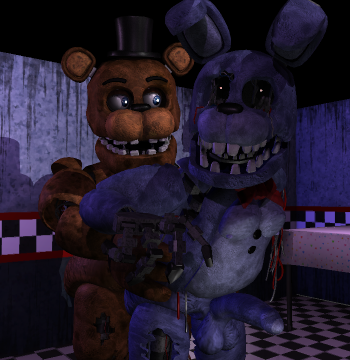 Withered Freddy x Withered Bonnie
#fnafnsfw #fnaf2 #witheredbonnie #witheredfreddy