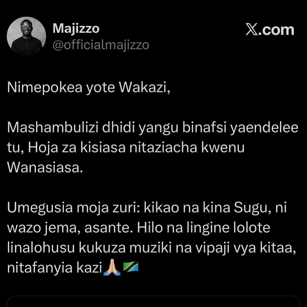 Webiro Wakazi Wassira #TheLeader tweet media