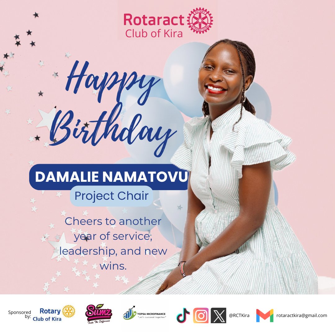 RCTKira's tweet photo. Happy Birthday @dimplegal8, our very own Project Chair! 🎉

From planning to execution, you make sure our projects actually happen. Thank you for leading our projects with passion and purpose.

Today, the only project on the agenda is celebrating you. Enjoy your day! https://t.co/09cZS5aJ9j