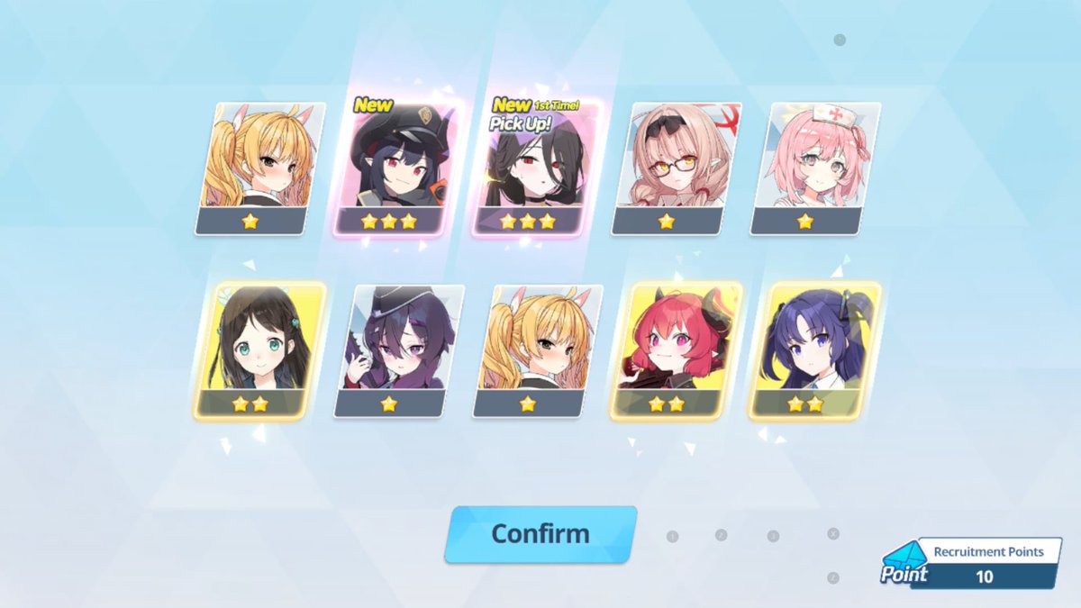 Kiryu_Senpai's tweet photo. I CAN’T BELIEVED THAT I GOT THEM WITH THE FREE PULLS HAHAHAHAHA #BlueArchive https://t.co/bo8UZPmsuj