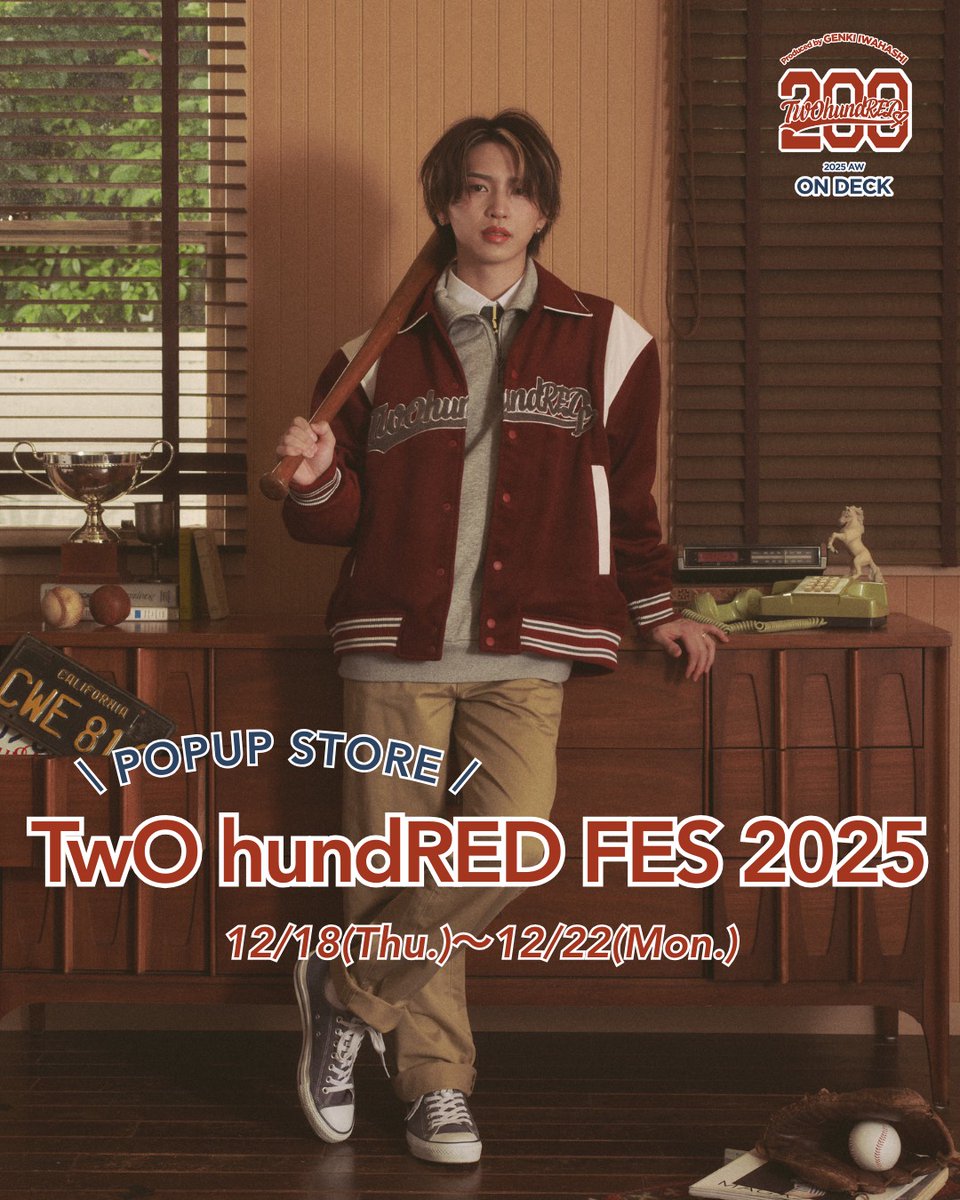 ◤ #岩橋玄樹 プロデュースブランド TwO hundRED新コレクション 『ON