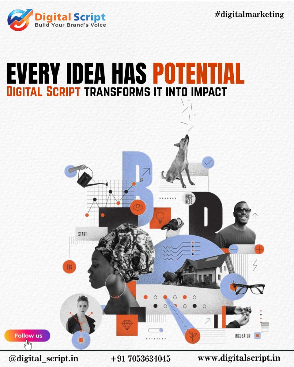 script_digital's tweet photo. We turn your ideas into real impact with strategies that connect, convert, and create long-term digital growth for your brand.
#digitalmarketing #brandstrategy #creativeideas #digitalgrowth #marketingagency https://t.co/vdvysIb4V9
