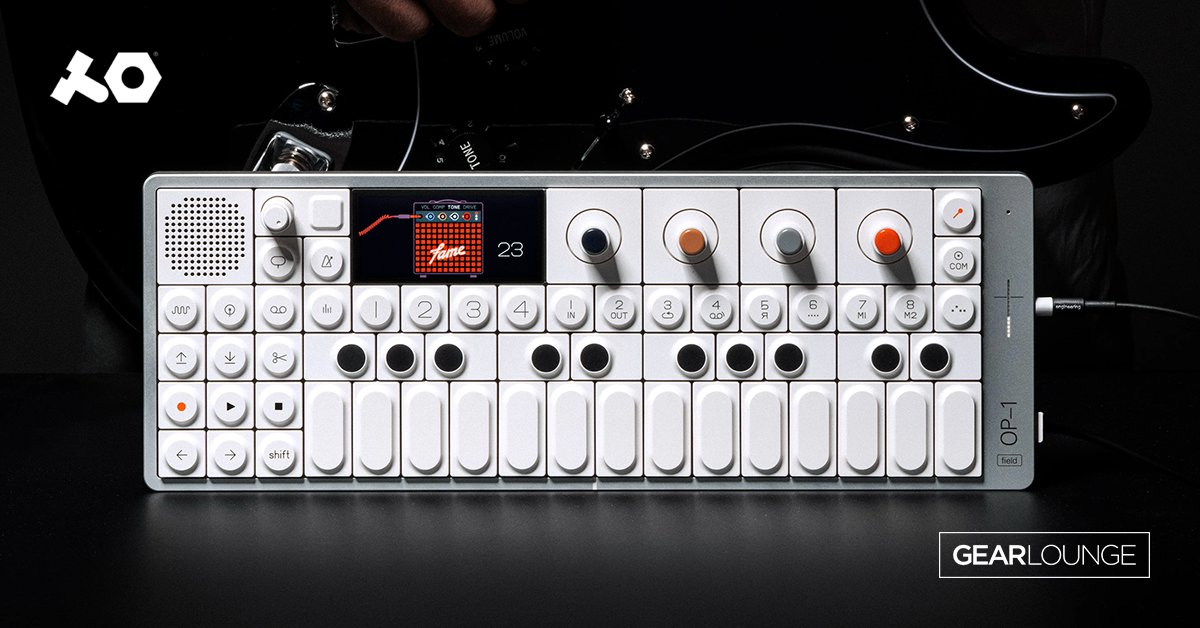 teenage engineering OP-1 field OS 1.6.0 업데이트를 소개합니다. 기타 라인 인풋을 지원하는 amp synth 엔진, USB 멀티-채널 오디오, BLE를 통한 MIDI 클럭 아웃풋 지원까지, 지금 OP-1 field를 더욱 완벽한 포터블 레코더로 업데이트하세요. via.gl/9v5W75