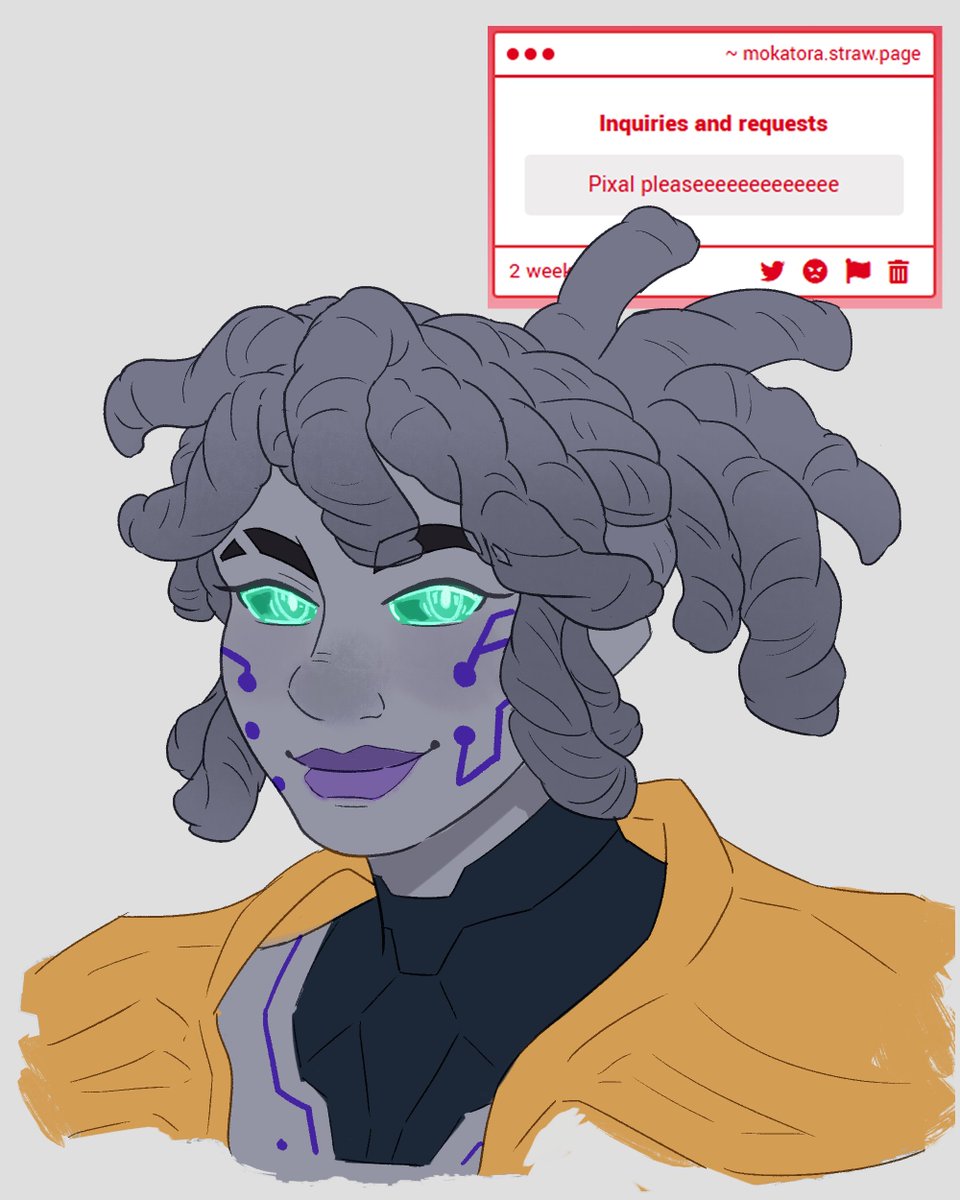 TheMokaTora's tweet photo. i've never drawn dreads before, please help me I accept feedback https://t.co/sR1c5X4Az9