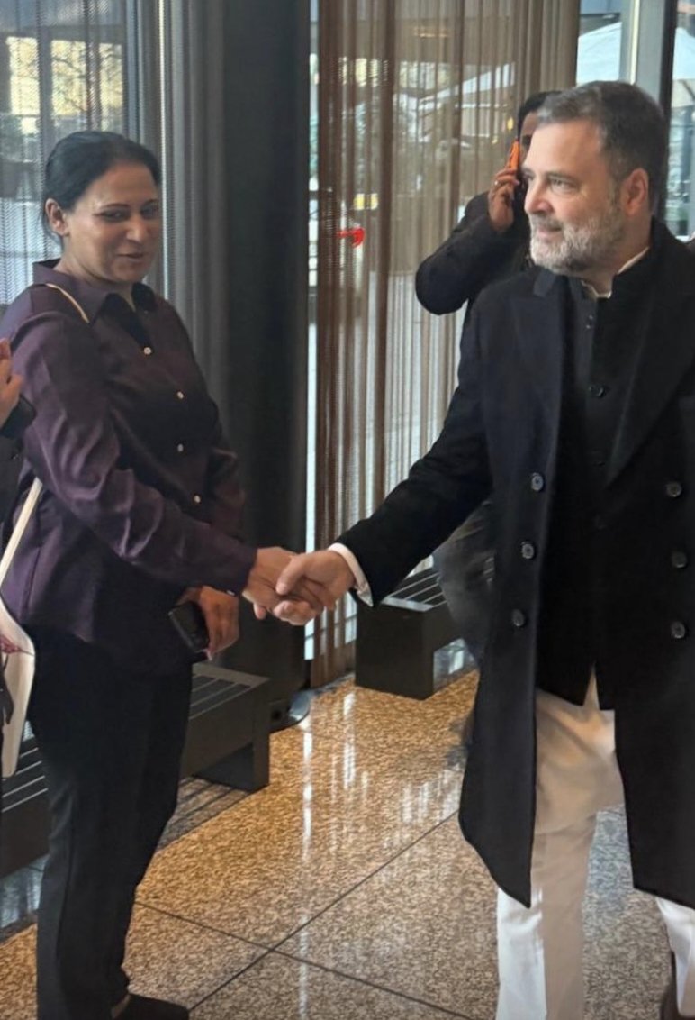 Thank you so much everyone for everything.  It was a memorable visit to Berlin with number of wonderful events of our beloved leader Shri Rahul Gandhi ji under the leadership of our honourable Chairman IOC Mr Sam Pitroda ji,  Incharge IOC Dr Arathi Krishna ji,  S. Rajwinder Singh