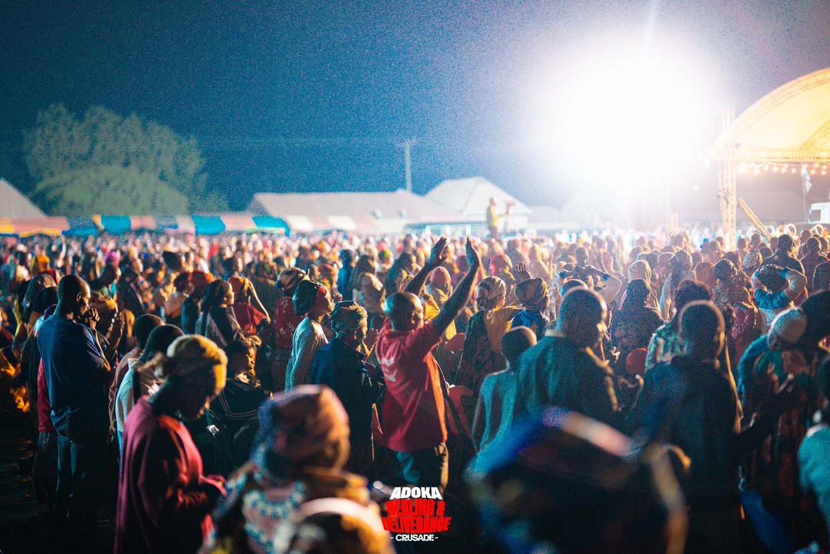 dunamiswrldwide's tweet image. ADOKA HEALING &amp;amp; DELIVERANCE CRUSADE 🔥👏

The glory rose over Adoka.

From the first prayer to the final declaration, the atmosphere was charged with raw power and divine authority. Chains broke, burdens lifted, sickness bowed, and destinies began to realign. The presence of God…